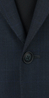 Complet Laine Prince de Galles Bleu Marine