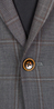 Grey with Brown Windowpane Suit