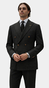 Obsidian Charcoal Double-Breasted Suit