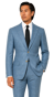 Blue Glen Plaid Wool Suit