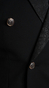 Complet Croisé Paisley Noir