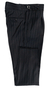 Black Pinstripe Wool Suit