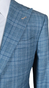 Blue Glen Plaid Wool Suit