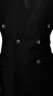 Complet Noir Double Boutonnage