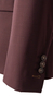 Burgundy Wool Three-Piece Suit