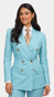 Cerulean Blue Double-Breasted Suit