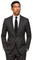 Charcoal Brown Glen Plaid Suit