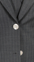Charcoal Pinstripe Wool Three-Piece Suit