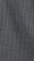 Charcoal Pinstripe Wool Three-Piece Suit