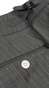 Charcoal Pinstripe Wool Three-Piece Suit