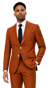 Complet Laine Orange Cidre