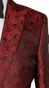Crimson Paisley Jacquard Tuxedo