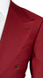 Crimson Red Double-Breasted Suit