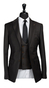 Espresso Glen Plaid Three-Piece Suit