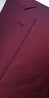 Red Wine Wool Suit