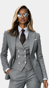 Graphite Grey Three-Piece Wool Suit