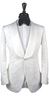 All-White Floral Jacquard Tux