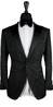 Black Floral Jacquard Tuxedo