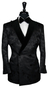 Black Velvet Jacquard Tuxedo