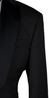 Tuxedo Jacquard Noir Motif Cubique