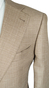 Sand Beige Crosshatch Suit