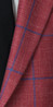 Watermelon Windowpane Wool Mix Suit