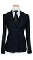 Midnight Blue Pinstripe Three-Piece Suit