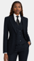 Midnight Blue Pinstripe Three-Piece Suit