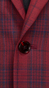 Red Check Wool Suit