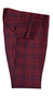 Red Check Wool Suit