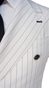 Ivory Pinstripe Wool Suit