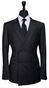 Charcoal Pinstripe Wool Suit