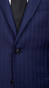 Cobalt Blue Pinstripe Suit