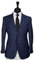 Space Blue Windowpane Wool Suit