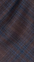 Mocha Blue Plaid Three-Piece Suit 