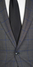 Grey with Blue Windowpane Suit