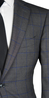 Grey with Blue Windowpane Suit