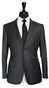 Monogram Charcoal Wool Suit