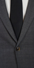 Grey Plain Weave Wool Suit