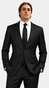 Onyx Black Windowpane Suit