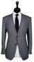Gray with Blue Windowpane Suit