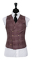 Plum Glen Check Double-Breasted Suit