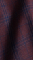 Plum Navy Plaid Wool Suit 