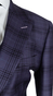 Purple Glen Plaid Three-Piece Suit