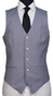 Blue Gray Wool Suit
