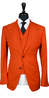 Blaze Orange Wool Suit
