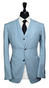Baby Blue Three-Piece Suit