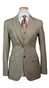Taupe Beige Wool Suit