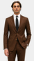 Terra Brown Wool Suit