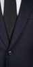 Blue Small Pinstripe Suit